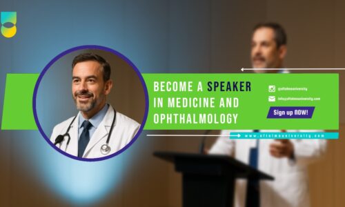 Become a speaker in Medicine and Ophthalmology